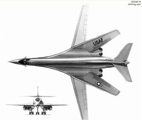 B-2隐形轰炸机从基地起飞