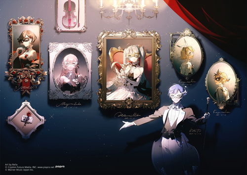 多位画师在微博上发布的插画作品集合图