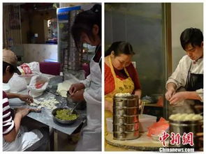 店主正在准备早餐