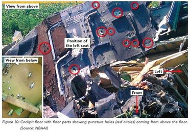 印航空难现场照片