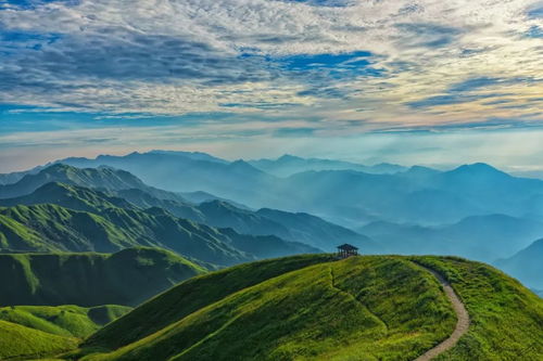 bZ5汽车在山顶俯瞰风景