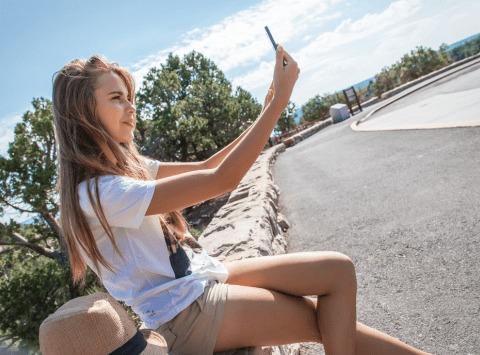 NINA在韩国练习室训练画面