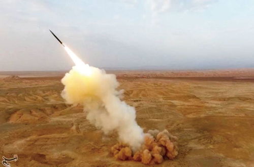 伊朗弹道导弹发射现场