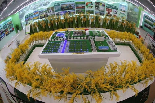 智能农机模型展示