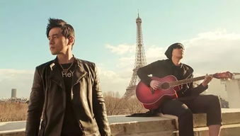 周杰伦与山下智久合体亮相