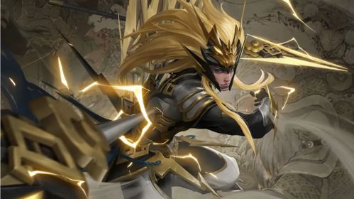 王者暃与白哉并排站立概念图，侧影