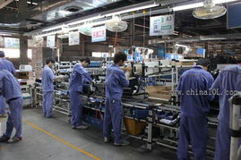 美的工厂生产线