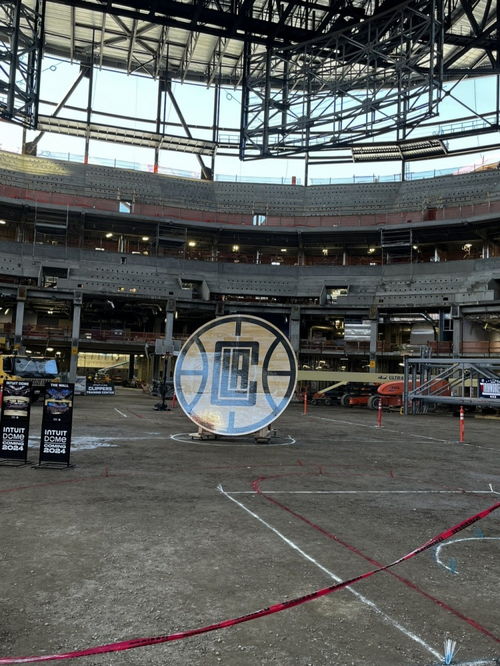 快船队新球馆Intuit Dome外景