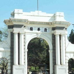 清华大学校门前拍照庆祝的新鲜面孔