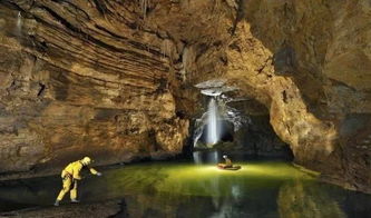 巨龙之巢入口的岩石洞穴