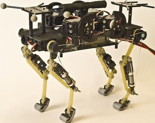 仿生机器人实验室测试场景