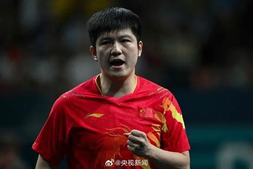 王楚钦在训练中微笑