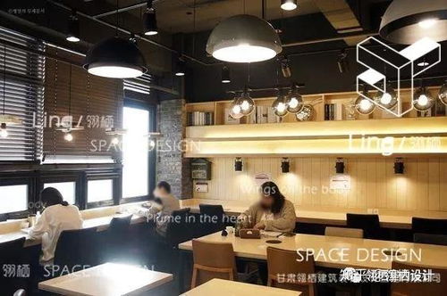 创意咖啡与自习室融合空间