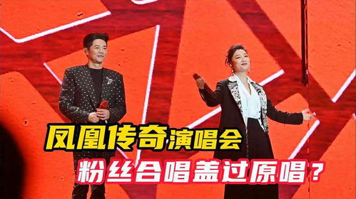 凤凰传奇演唱会上万人大合唱场景