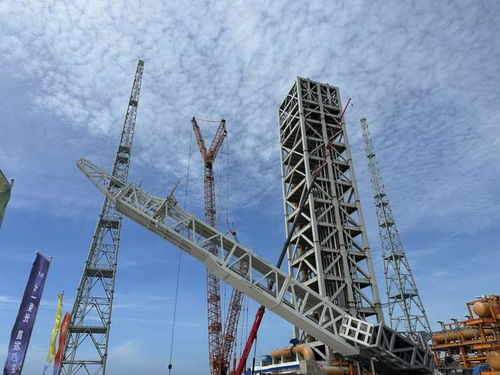 商业航天火箭发射现场