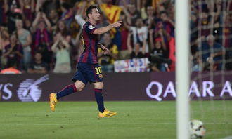 梅西进球后庆祝