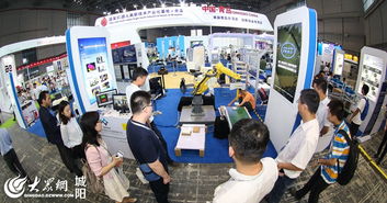 中国机器人展览现场