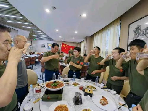 河南信阳干部聚餐现场照片