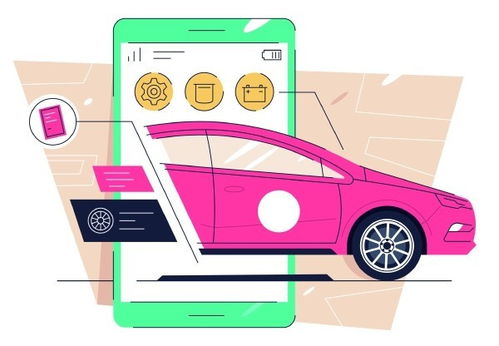 哪吒汽车APP界面显示网络异常