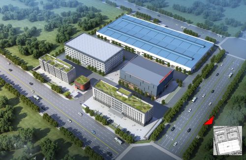 安徽科技产业园区全景图