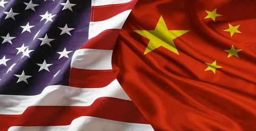 中美两国领导人握手图片