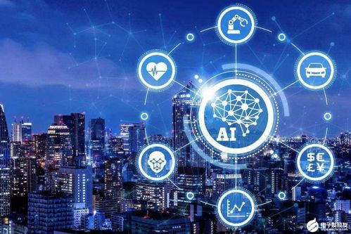 AI与人类互动的概念图