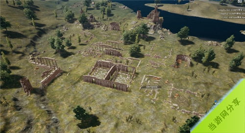 科研所废墟全景图