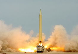 伊朗导弹发射现场影像图