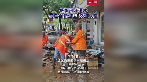 洪水过后现场搜救画面