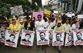 泰国曼谷街头政治示威活动