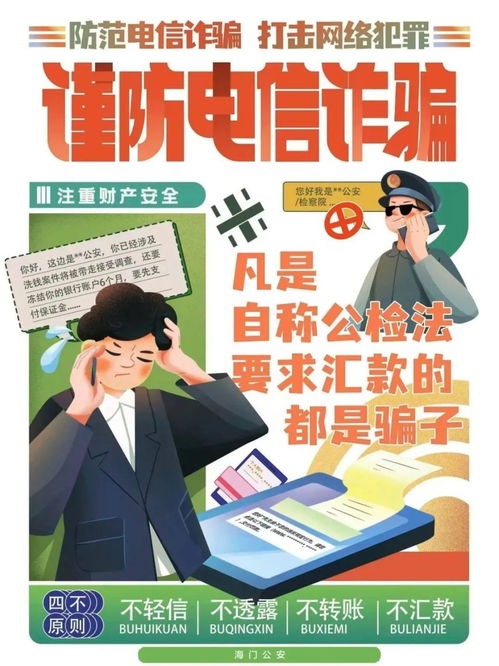 反诈宣传海报