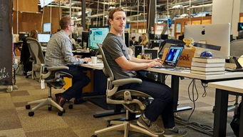 扎克伯格在办公室工作