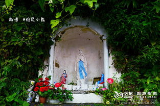 夕阳下的万婴墓地