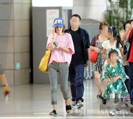 马伊琍和女儿同框合影