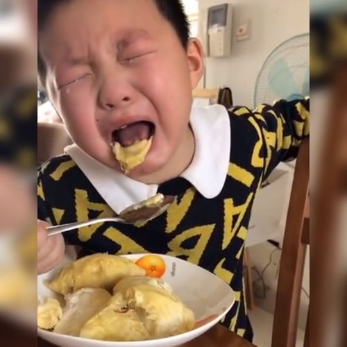 萌娃严肃表情成为表情包