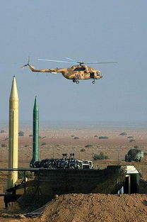 伊朗革命卫队发射导弹现场