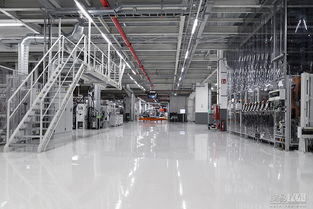 奥迪德国工厂生产线