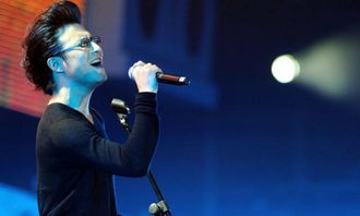 汪峰宣传新歌舞台照