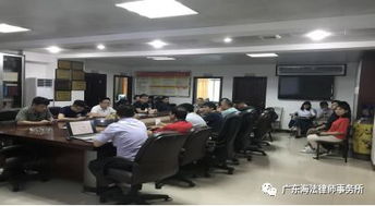 律师办公室讨论案件