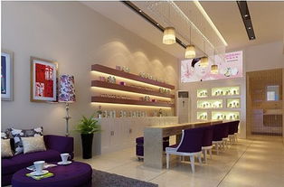 美甲店内部环境