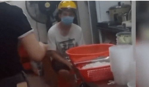 假扮外卖员吸粉引流案件现场照片