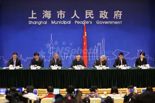 政府发布房地产新政发布会现场