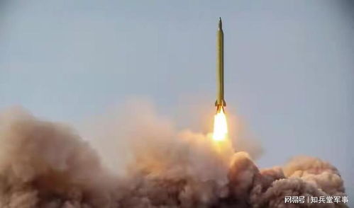 伊朗导弹发射瞬间