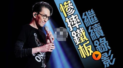 林志炫在舞台上的深情演唱