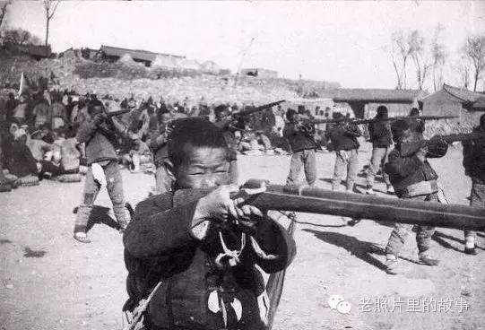 抗战时期的老照片黑白图片