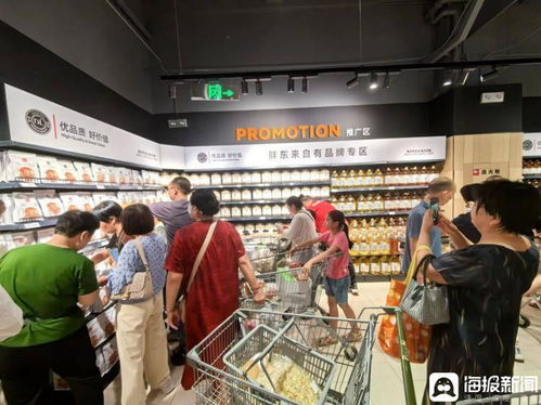 胖东来店内整洁美观的商品陈列