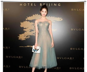 祝绪丹参加时尚活动造型照