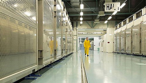 伊朗福尔多核设施外观图