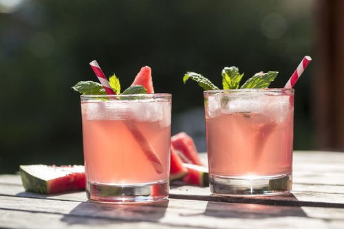 年轻人在家中自饮低度酒