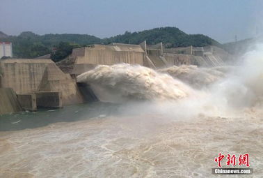 黄河调水调沙现场实景图